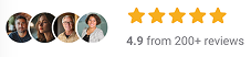 4.9 from 200+ reviews